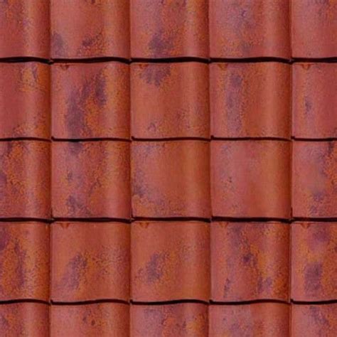 Clay Roofing Flamande Texture Seamless 03355 Roofing Texture Clay Roofs