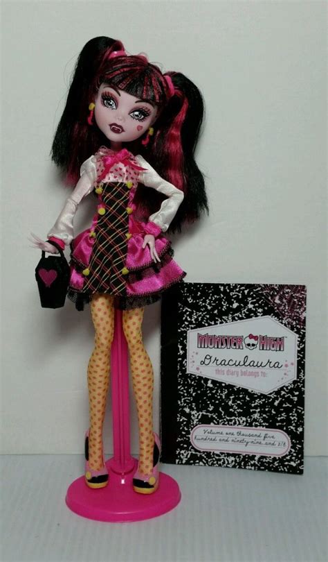 Monster High Forbitten Love Draculaura 1st Wave Doll Out Of The Boxx Toys