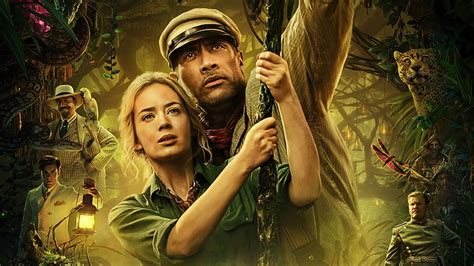 Movie Jungle Cruise Dwayne Johnson Emily Blunt Jack Whitehall HD