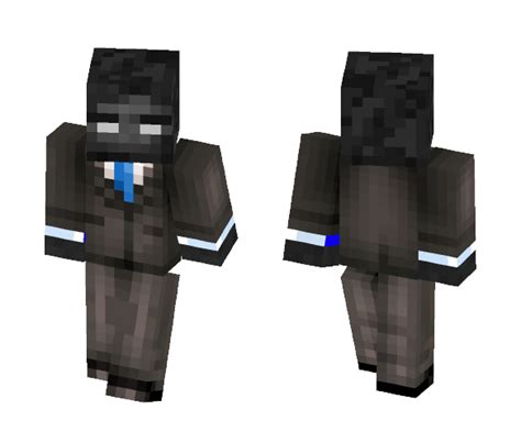 Get Wither In Cool Suit Minecraft Skin For Free Superminecraftskins