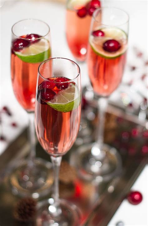 Champagne is always a good idea. Christmas Cocktails: Cranberry Champagne Cocktail | Cranberry champagne cocktail, Champagne ...