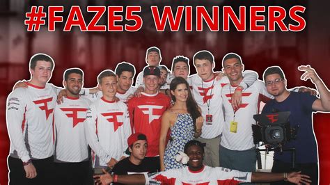 Introducing The Faze5 Winners Youtube