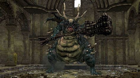 Dark Souls Remastered Asylum Demon Boss Fight Youtube