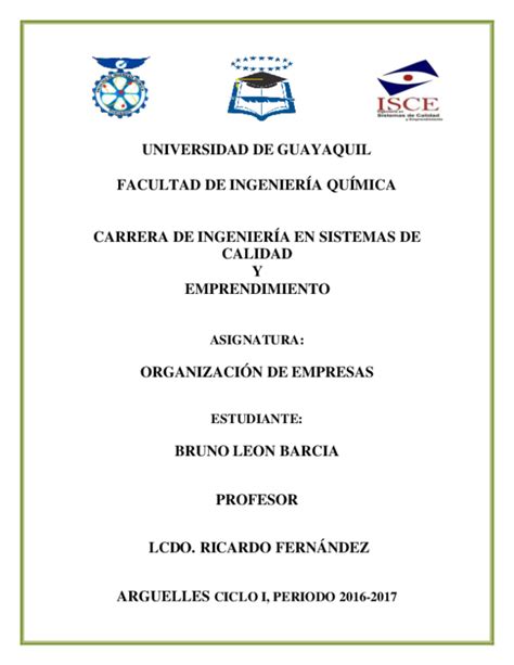 Pdf Universidad De Guayaquil Facultad De IngenierÍa QuÍmica
