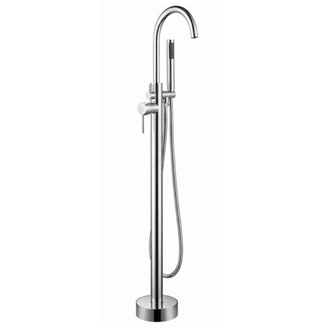 Star Round Freestanding Bath Mixer With Hand Shower