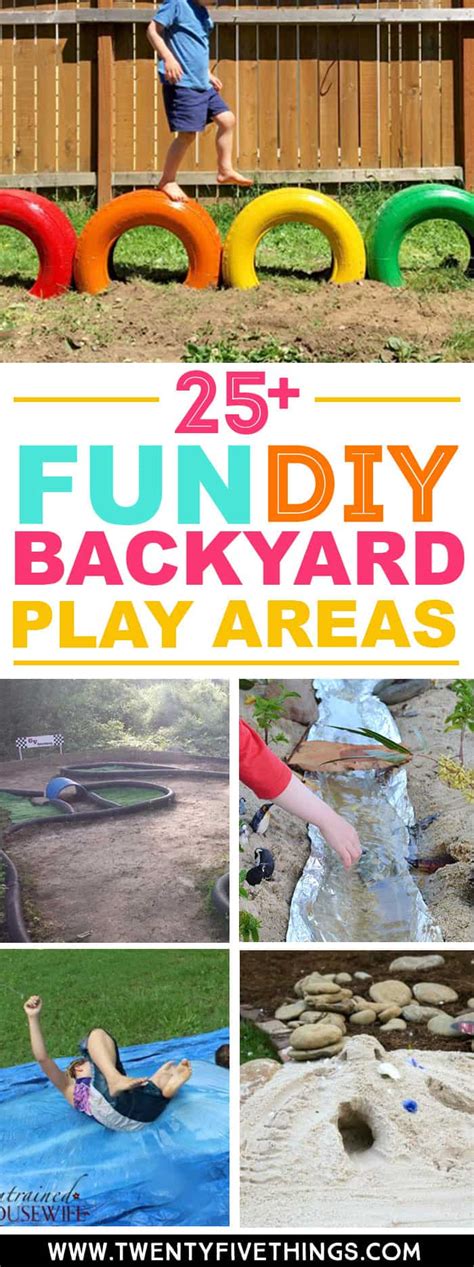 25 Fun Diy Backyard Play Areas The Kids Will Love Fun