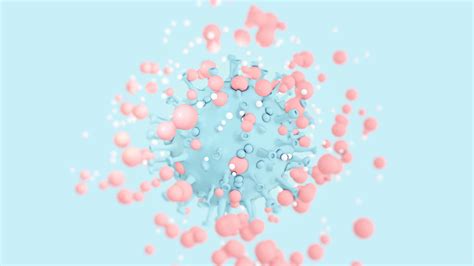 3d Animation Of Rotating Coronavirus Stock Motion Graphics Sbv