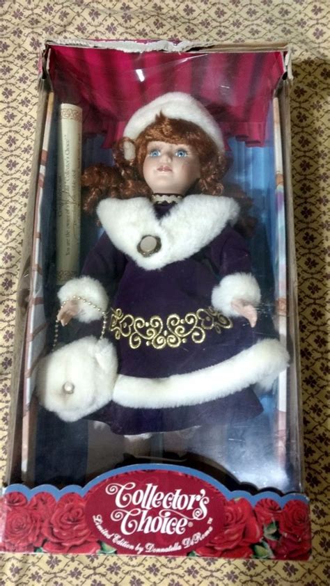 Collectors Choice Genuine Fine Bisque Porcelain Doll Limited Edition