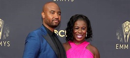 Uzo Aduba & Husband Robert Sweeting Make Red Carpet Debut at Emmys 2021 ...