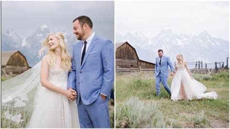 2 Broke Girls Star Beth Behrs Marries Michael Gladis In A Dreamy Ranch