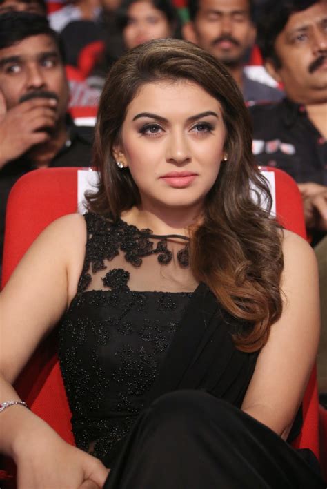 High Quality Bollywood Celebrity Pictures Hansika Motwani Looks Super Sexy In Black Dress At