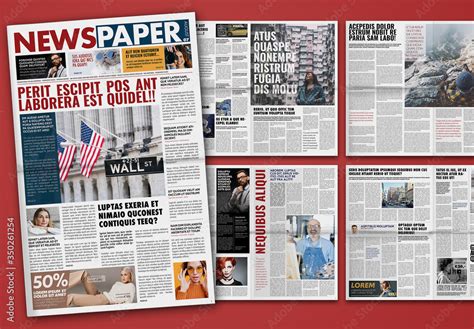 Newspaper Layout Design