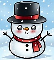 Drawing a Kawaii Frosty the Snowman | Christmas drawing, Snowman ...