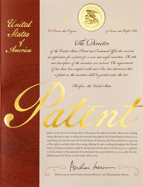 Million Patents United States Patent And Trademark Office