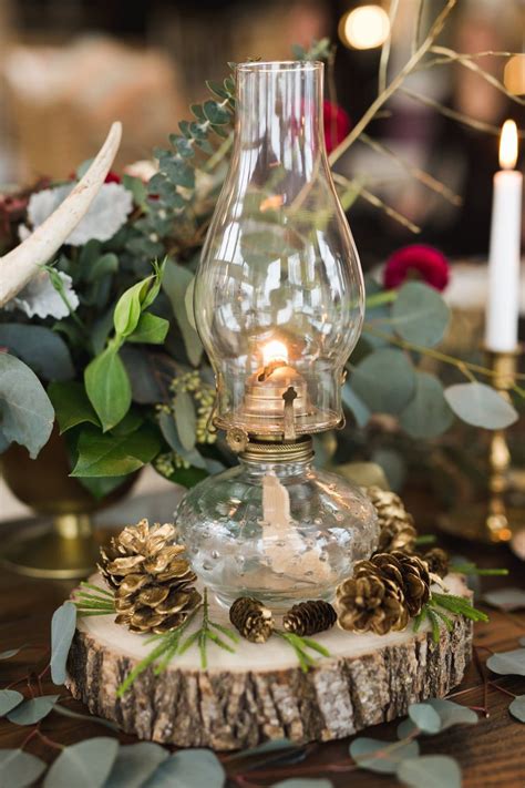 Rustic Romantic Inspiration Winter Wedding Decorations