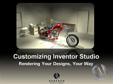 Customizing Inventor Studio Rendering Your Designs Your Way Youtube