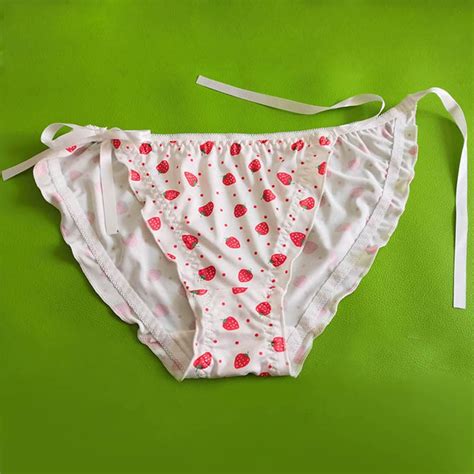 Milk Silk Heart Japanese Style Cute Women Underwear Sweety Lovely Style