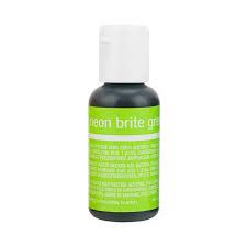 Chefmaster Liqua Gel – Neon Brite Green 20ml - bakersvillagestore.com