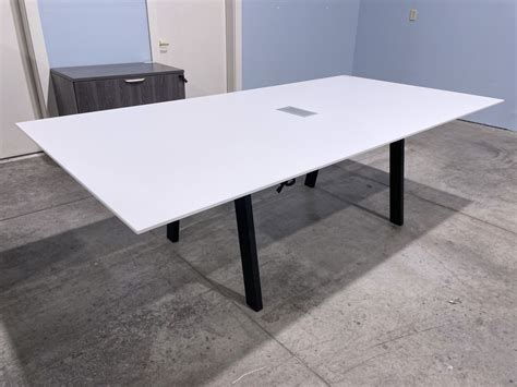 Rectangular Conference Table With Power 95 X 48 X 295 Quorum