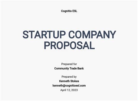 16 Free Startup Proposal Templates Edit And Download