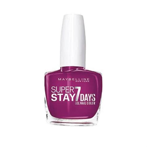 maybelline superstay gel nail colours 7 day 230 berry stain golden care