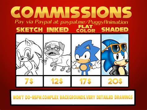 COMMISSIONS Sonic The Hedgehog Amino