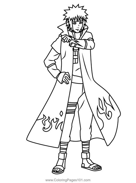 Coloring Pages Naruto Characters