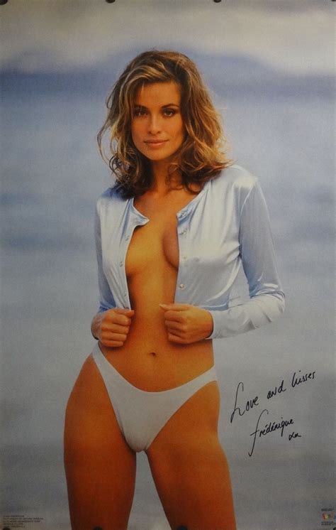frederique van der wal 23x35 90 s pin up girl poster 1995