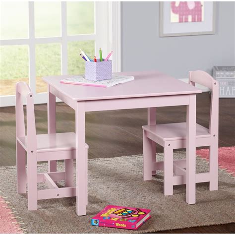 Sourcing guide for study table and chair: Study Small Table and Chair Set Generic 3 Piece Wood ...
