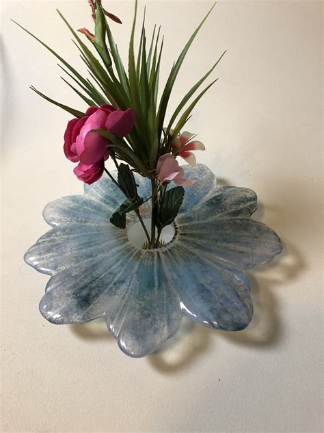 Fused Glass Ikebana Vases Elegant Fused Glass By Karen