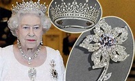 The Queen of Diamonds: On show at the Palace, a dazzling collection of ...