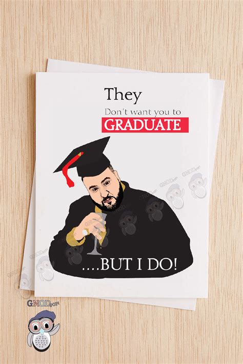 Funny Printable Graduation Card Funny Graduation Card Harry Dj Khaled