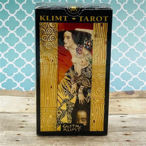 Golden Tarot Von Klimt 78 Karten Goldfolie Akzente Etsy