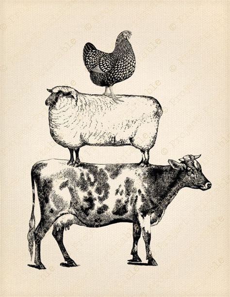 Vintage Farm Clip Art