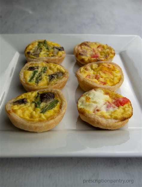 Easy Mini Quiche Bites Prescription Pantry