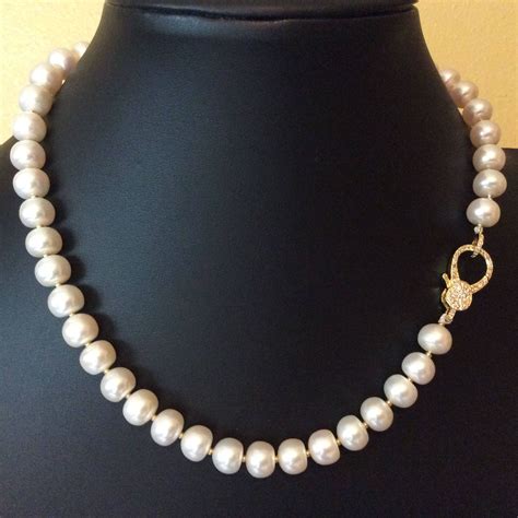 Necklace Pearls Classic Pearl Strand Cultured Freshwater Pearl