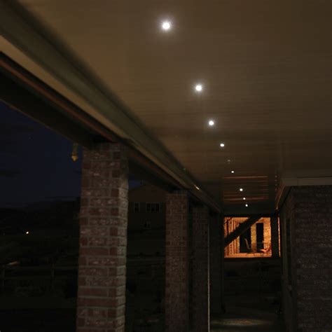 Hello, i am wanting to install 2 small led recessed lights in the soffit area above my 2 garage doors. Outdoor LED Recessed Up/Down Light Kit - DEKOR® Lighting