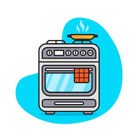 Kitchen Stove Royalty Free Stock Svg Vector And Clip Art