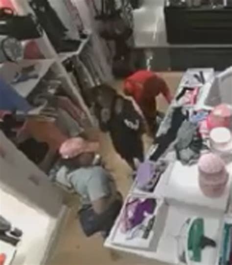 Police Searching For Suspects Caught On Camera Shoplifting At Victoria