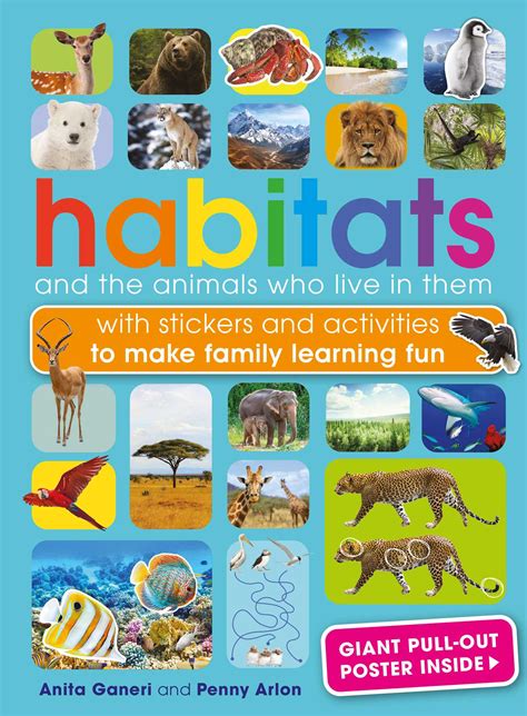 Habitats And The Animals Who Live In Them Book By Anita Ganeri Penny