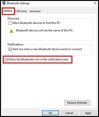 How To Fix Bluetooth Icon Not Showing On Taskbar Windows 10 Easily