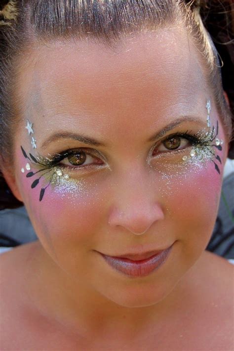Face Painting Applying Glitter Uk Face Painting