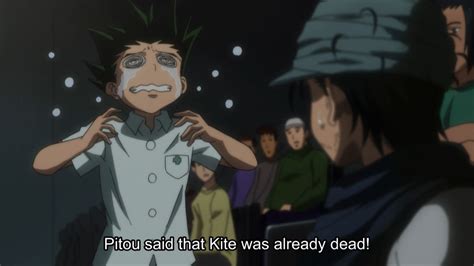 Gon Crying Ging Being Unhelpful Election Arc Hunter X Hunter Anime