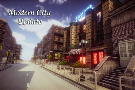Modern City Update 3d Urban Unity Asset Store