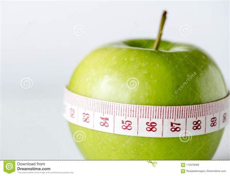 Closeup Of Healthy Diet And Weight Loss Concept Stock Image Image Of