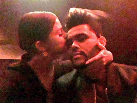 Inside The Weeknd And Selena Gomezs Kiss Filled Night Out At A Friends