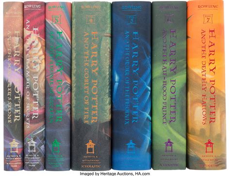 J K Rowling The Harry Potter Books Comprising Harry Potter And