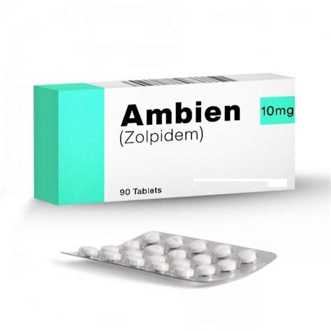Buy Ambien Zolpidem Tartrate 10mg Tablet Online Treat Insomnia