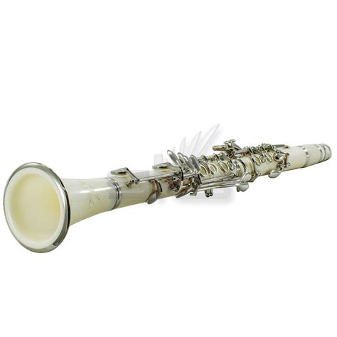 New High Quality Bb White Clarinet Package Nickle Silver Keys German