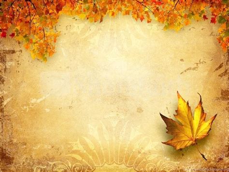 16 Best Photos Of Fall Powerpoint Templates Free Fall Border